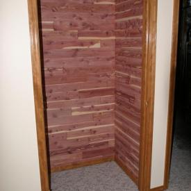 Spokane Basement Cedar Closet After 7